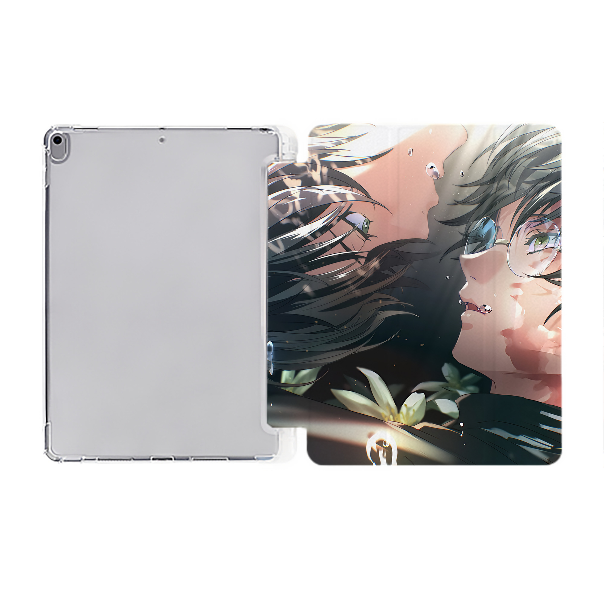 （画像用） SPY×FAMILY间谍家家酒 IPad ケース ペン収納付き 三つ折りスタンド PUレザー×シリコン 対応機種9.5/10.5/10.9インチ